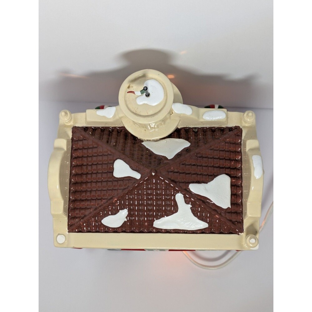 Department 56 Snow Village Pisa Pizza Lighted Building #54851 Vintage 1995 MINT - Picture 8 of 12